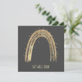 スパークリー金ゴールドレインボーもうすぐ元気になる カード (スタンド正面)