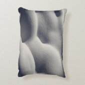 スパークリー雪山抽象芸術自然 アクセントクッション (裏面(縦))