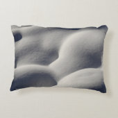 スパークリー雪山抽象芸術自然 アクセントクッション (裏面)