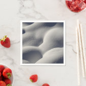 スパークリー雪山抽象芸術自然 スタンダードカクテルナプキン (インサイチュ)