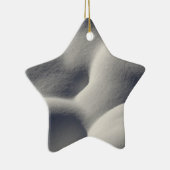 スパークリー雪山抽象芸術自然 セラミックオーナメント (右)