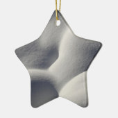 スパークリー雪山抽象芸術自然 セラミックオーナメント (左)