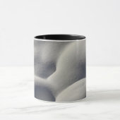 スパークリー雪山抽象芸術自然 マグカップ (中央)