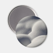 スパークリー雪山抽象芸術自然 マグネット (正面/裏面)