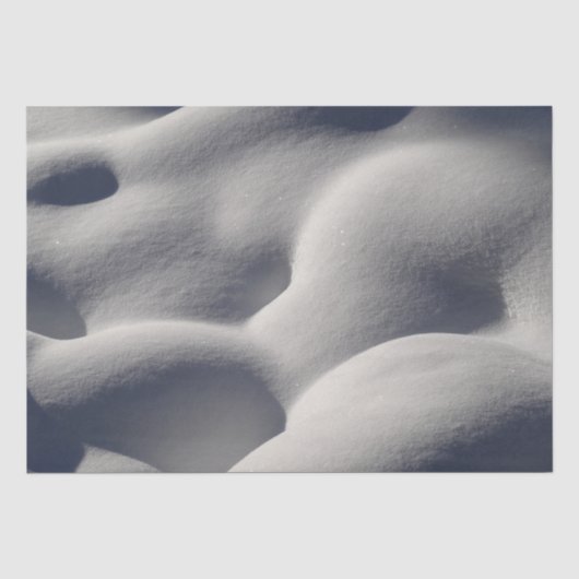 スパークリー雪山抽象芸術自然 薄葉紙 (正面)