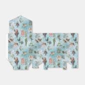 スパークリー魔法の冬のヴィンテージクリスマスコラージュ フェイバーボックス (折り畳みなし)