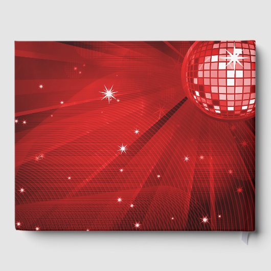 スパークリー・ヒール、ミュージック、ディスコ・ボール・パーティー ゲストブック (裏面)