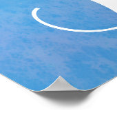 スパークリー マーメイド フィン テール バースデー パーティー バナー ポスター (角)