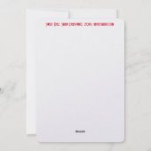 スパークリーRosh Hashanah ראש השנהリンゴの木 シーズンカード (裏面)