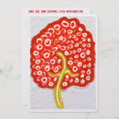 スパークリーRosh Hashanah ראש השנהリンゴの木 シーズンカード (正面/裏面)