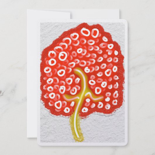 スパークリーRosh Hashanah ראש השנהリンゴの木 シーズンカード (正面)