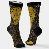 スパークリーTHANGラフCHOWメタリックフェイクソックス ソックス (傾斜あり)