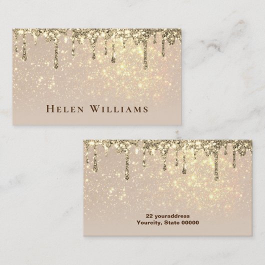 スパークルの名刺をシミュレート 名刺 (正面/裏面)