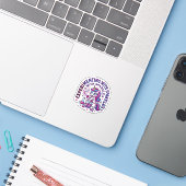 スパークルを試すユニコーン コマーシャルカット シール (ノートパソコンとiPhone)