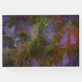 スパークルウェディング招待状&文房具 ゲストブック (裏面)