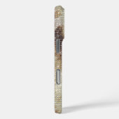 スパークルウエスタンピンククリーム金ゴールド女性のカーボーイ牛粉 Case-Mate iPhoneケース (裏面 / 右)