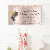 スパークルクリーニングサービスハウスキーピング箒 横断幕 (インサイチュ)