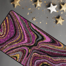 スパークルグラムグリッターガーリー大理石アートピンク