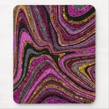 スパークルグラムグリッターガーリー大理石アートピンク