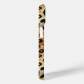 スパークルグラム金ゴールドブラックヒョウcheetahプリント Case-Mate iPhoneケース (裏面 / 右)