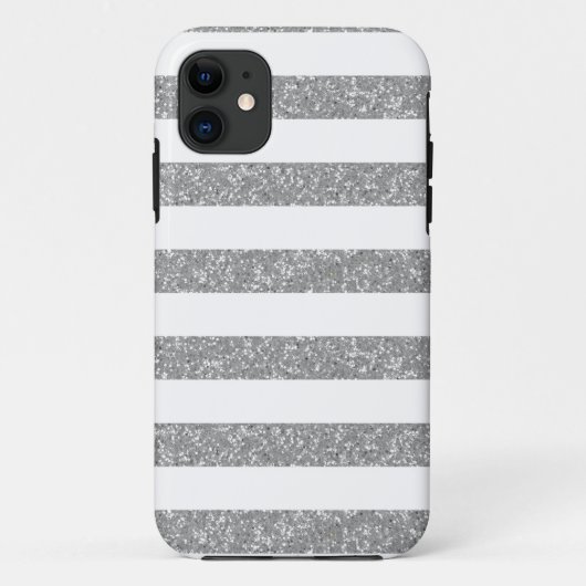 スパークルグリッターストライプiPhone 5タフXtremeケース Case-Mate iPhoneケース (裏面)