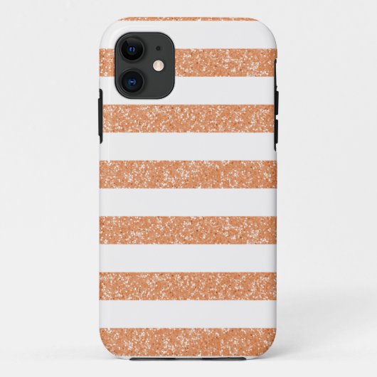 スパークルグリッターストライプiPhone 5タフXtremeケース Case-Mate iPhoneケース (裏面)