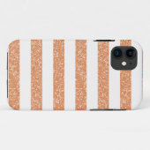 スパークルグリッターストライプiPhone 5タフXtremeケース Case-Mate iPhoneケース (裏面(横))