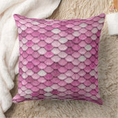 スパークルグリッターピンクパープルマーメイドはかりで測 クッション (ブランケット)