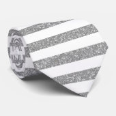 スパークルグリッタールックストライプズネクタイ ネクタイ (ロール)