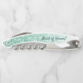 スパークルグリーングリッター ソムリエナイフ (裏面)