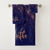 スパークルゴールデングリッター バスタオルセット (インサイチュ)