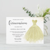 スパークルシャンパンガウンキンセアニェラパーティー 招待状 (スタンド正面)