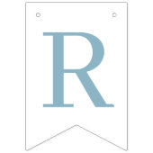 スパークルシルバー凍っていキングダムキャッスル1st誕生日 バンティングフラッグ (第3の旗)