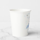 スパークルシルバー凍っていキングダムキャッスル1st誕生日 紙コップ (右)