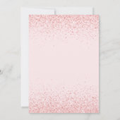 スパークルスウィートワン誕生日パーティー 招待状 (裏面)