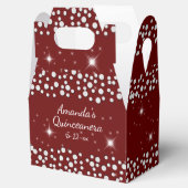 スパークルスターズシルバードットレッドキンセアニェラ フェイバーボックス (オープン)