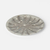 スパークルスパイダウお洒落ムタンハローウィンパーティ ペーパープレート (アングル)