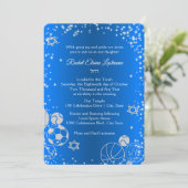 スパークルスポーツバルミツワー 招待状 (スタンド正面)