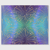 スパークルズラッピング紙 ラッピングペーパー (フラット)