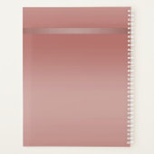 スパークルズ&グラマーバラ金ゴールド誕生会 プランナー手帳 (裏面)