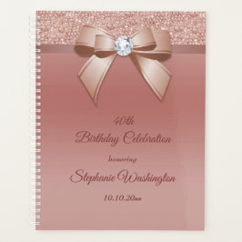 スパークルズ&グラマーバラ金ゴールド誕生会 プランナー手帳