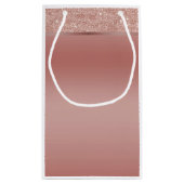 スパークルズ&グラマー、バラ金ゴールド誕生会 スモールペーパーバッグ (裏面)