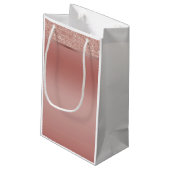 スパークルズ&グラマー、バラ金ゴールド誕生会 スモールペーパーバッグ (裏面アングル)