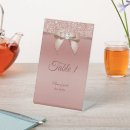 スパークルズ&グラマー、バラ金ゴールド誕生会 台座サイン