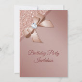 スパークルズ&バラ金ゴールドグラマールバースデーパーティー 招待状 (正面)