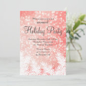 スパークルズ《写真》ぼけ味の松の木の企業の休日 招待状 (スタンド正面)