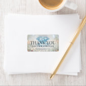 スパークルダイヤモンドジュエリーデザイナーサンキューステッカー ラベル (インサイチュ)