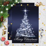 スパークルツリーエレガントクリスマスカード シーズンカード<br><div class="desc">フェスティバルとエレガントクリスマスグリーティングカード</div>