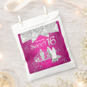 スパークルティアラヒールズスウィート16お気に入りバッグ フェイバーバッグ (クリップ留めされた状態)