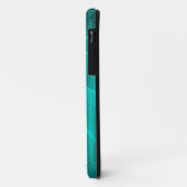 スパークルティールミュージックノート&ハイヒール Case-Mate iPhoneケース (裏面/左)